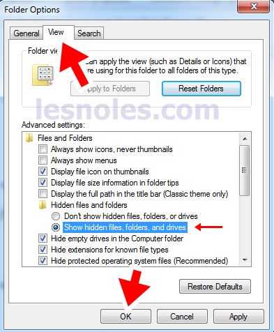 Cara Mudah Menampilkan File Tersembunyi di Windows XP & 7