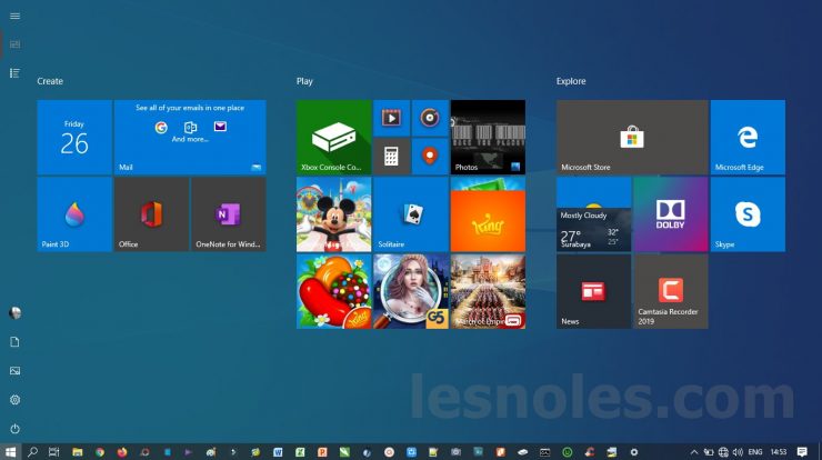 Cara Mengubah Menu Start Windows 10 jadi Full Screen