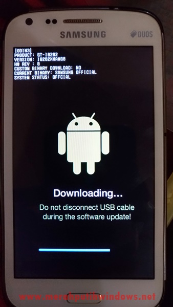 proses flashing android