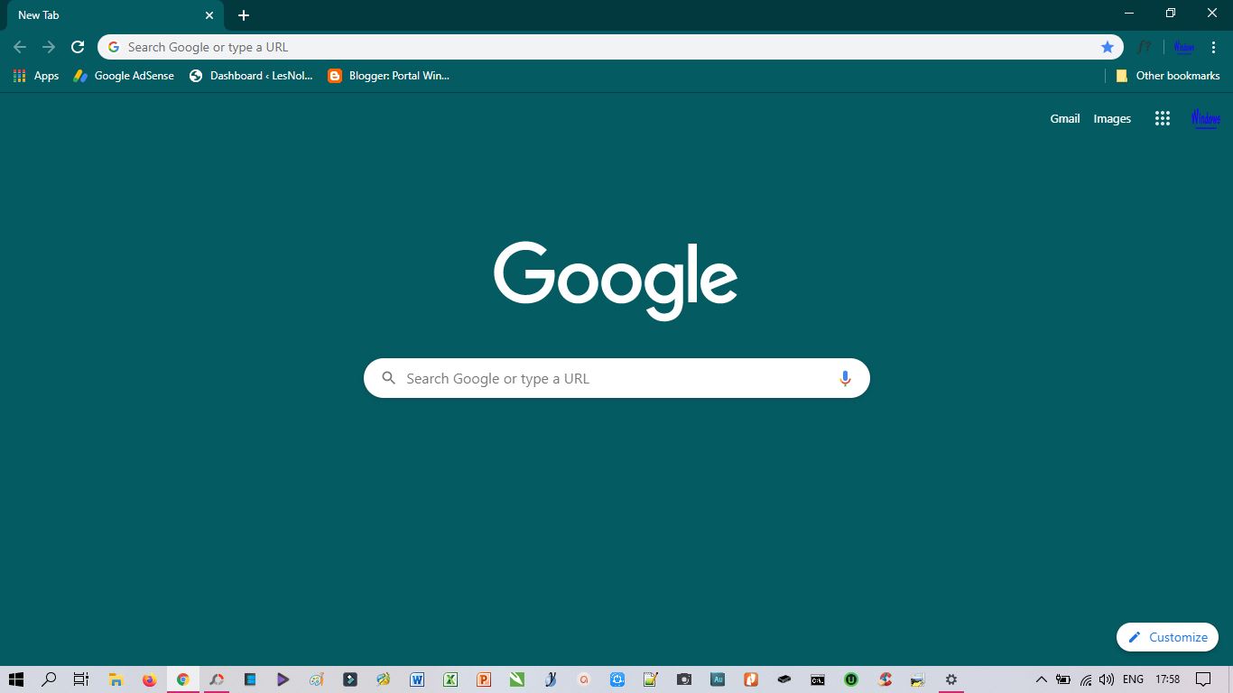 Cara Customize Chrome  Background Shortcuts Warna  dan 