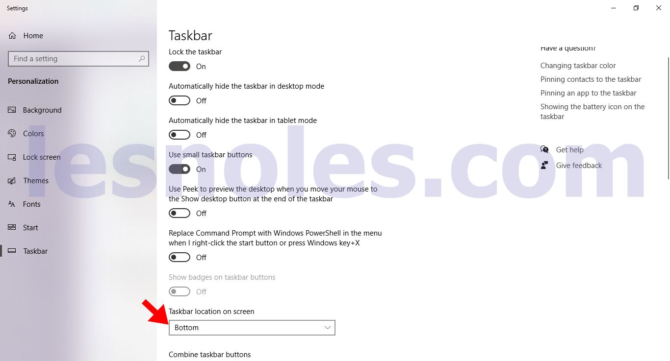 Cara Mudah Memindahkan Posisi Taskbar di Atas Bawah Kanan atau Kiri di Windows 10