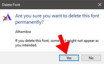 Cara Mudah Menghapus Font Yang Terpasang di Laptop Windows 7, 8 dan 10