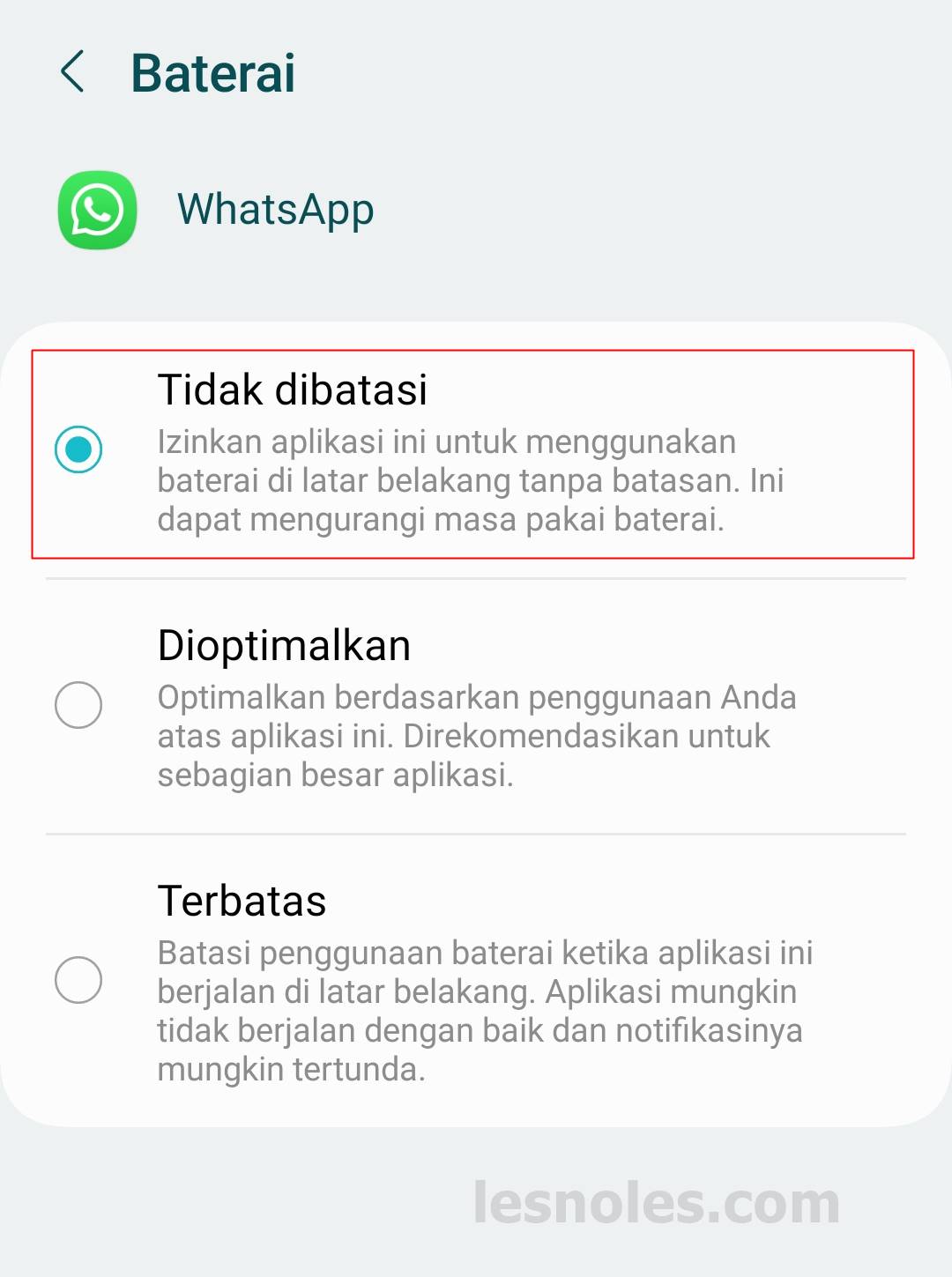 Cara Mengatasi Pesan WhatsApp Tidak Masuk Saat Tidak Dibuka